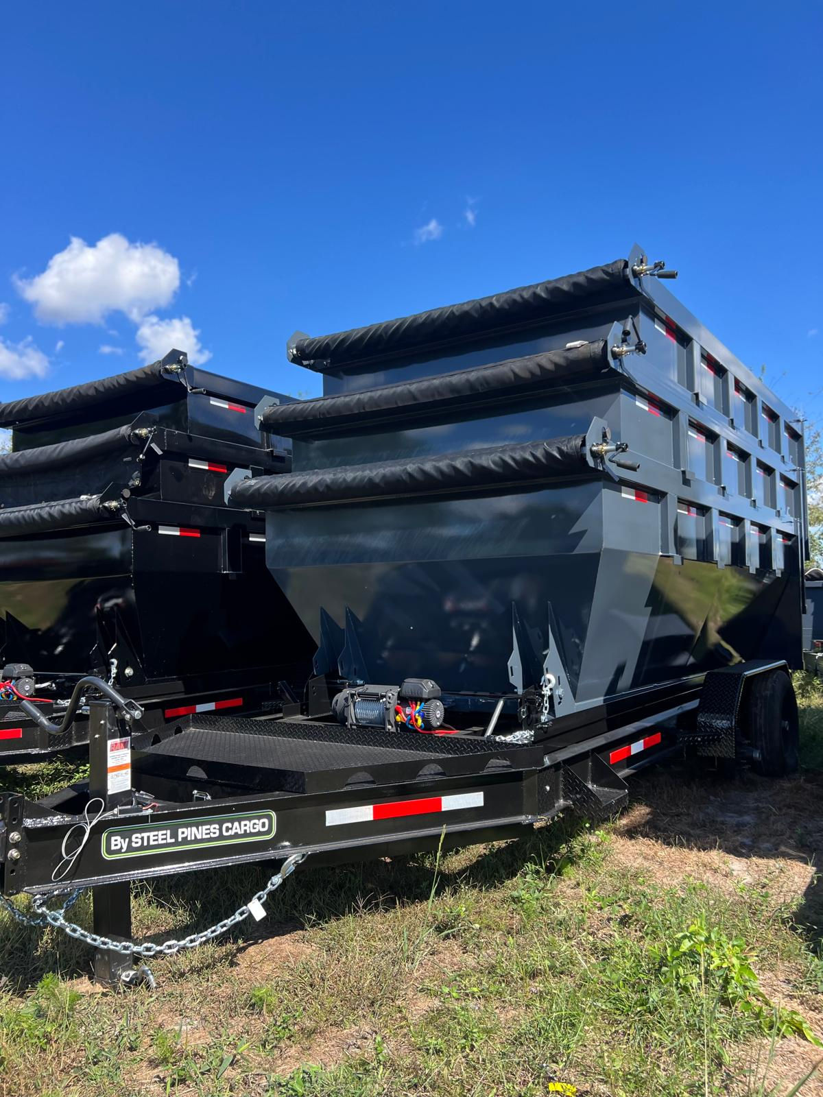 7x14 Roll Off Dump Trailer