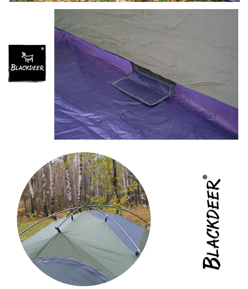 ภาพขนาดย่อ: BLACKDEER  green tent 3p (archeos)
