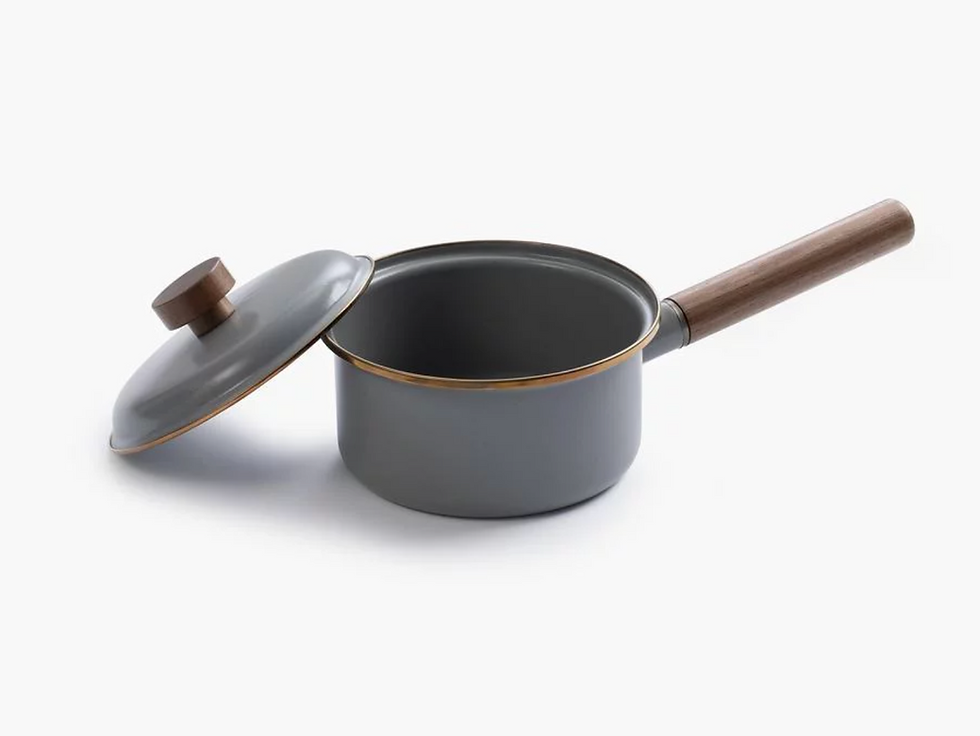 ภาพขนาดย่อ: Barebones Enamel Saucepan