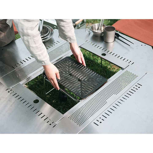 Snow Peak Limited Festival Autumn 2023 Jikaro Fire Ring Table 2