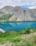 Tour du lac de Serre-Poncon à vélo