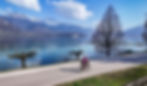 Le tour du lac d'Annecy à vélo de 40km