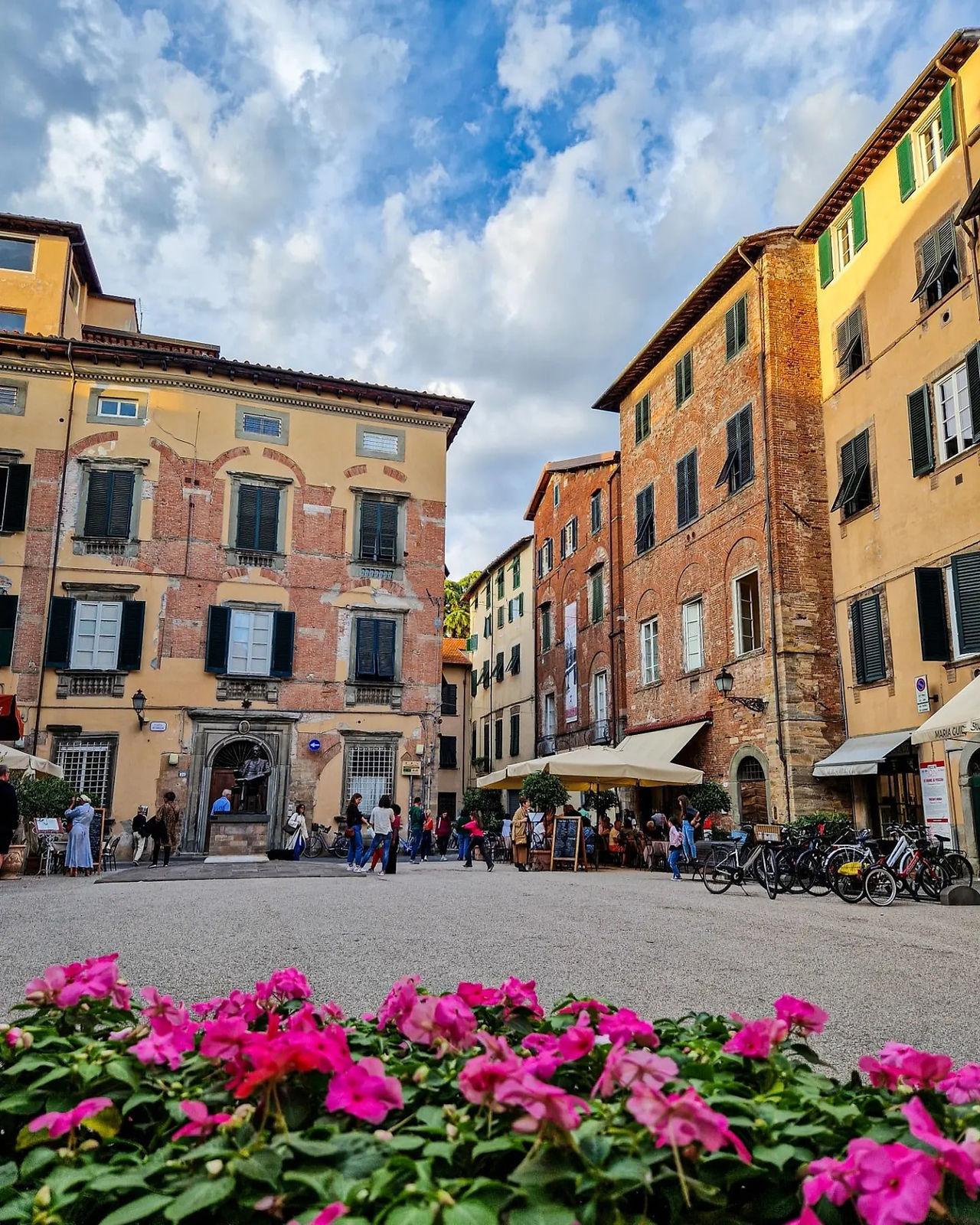Lucca en Toscane en Italie