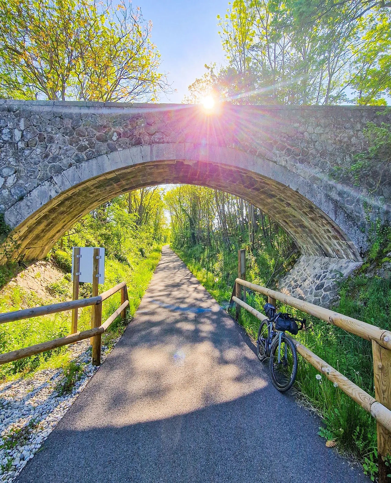Via Fluvia étape 3 - vélo