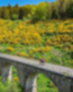 viaduc de la poulette à vélo