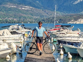 Le tour du lac d'Annecy à vélo