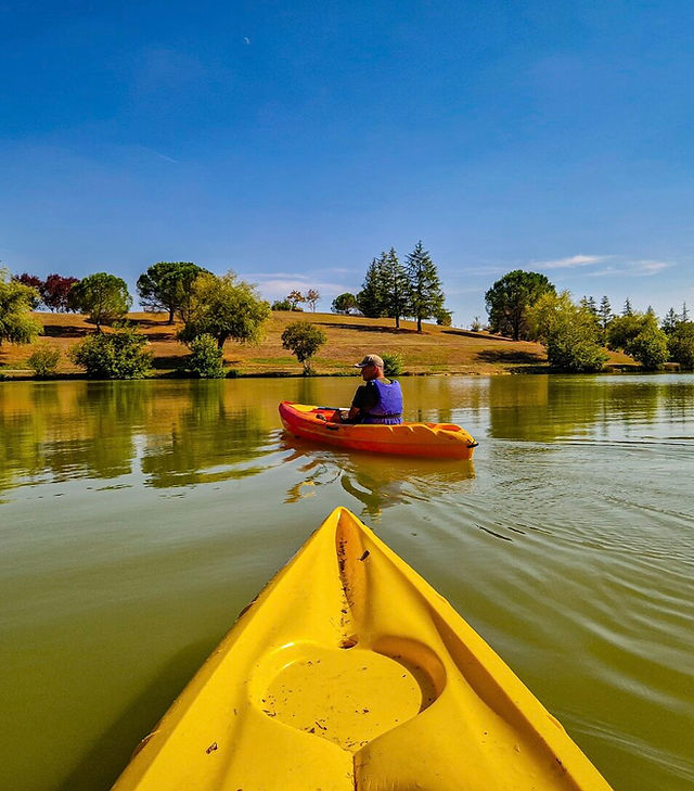 Canoë sur la Baïse