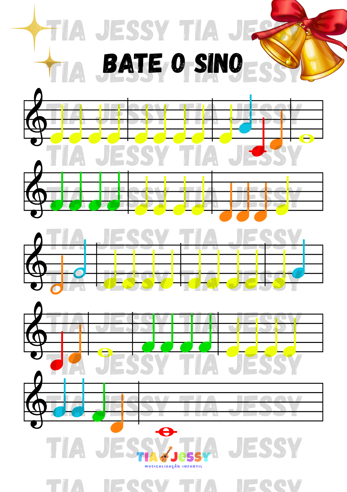 PARTITURA: BATE O SINO