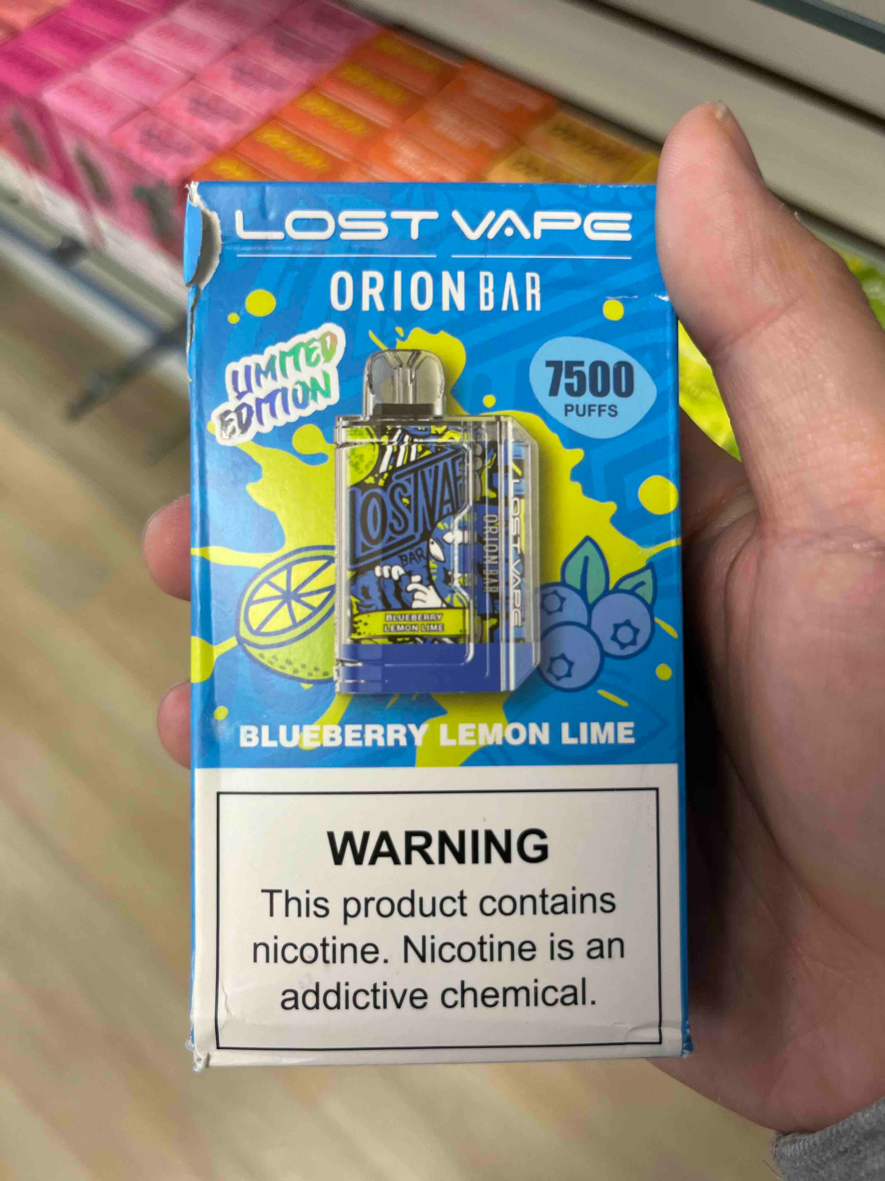 Lost Vape-Blue Lemon Lime