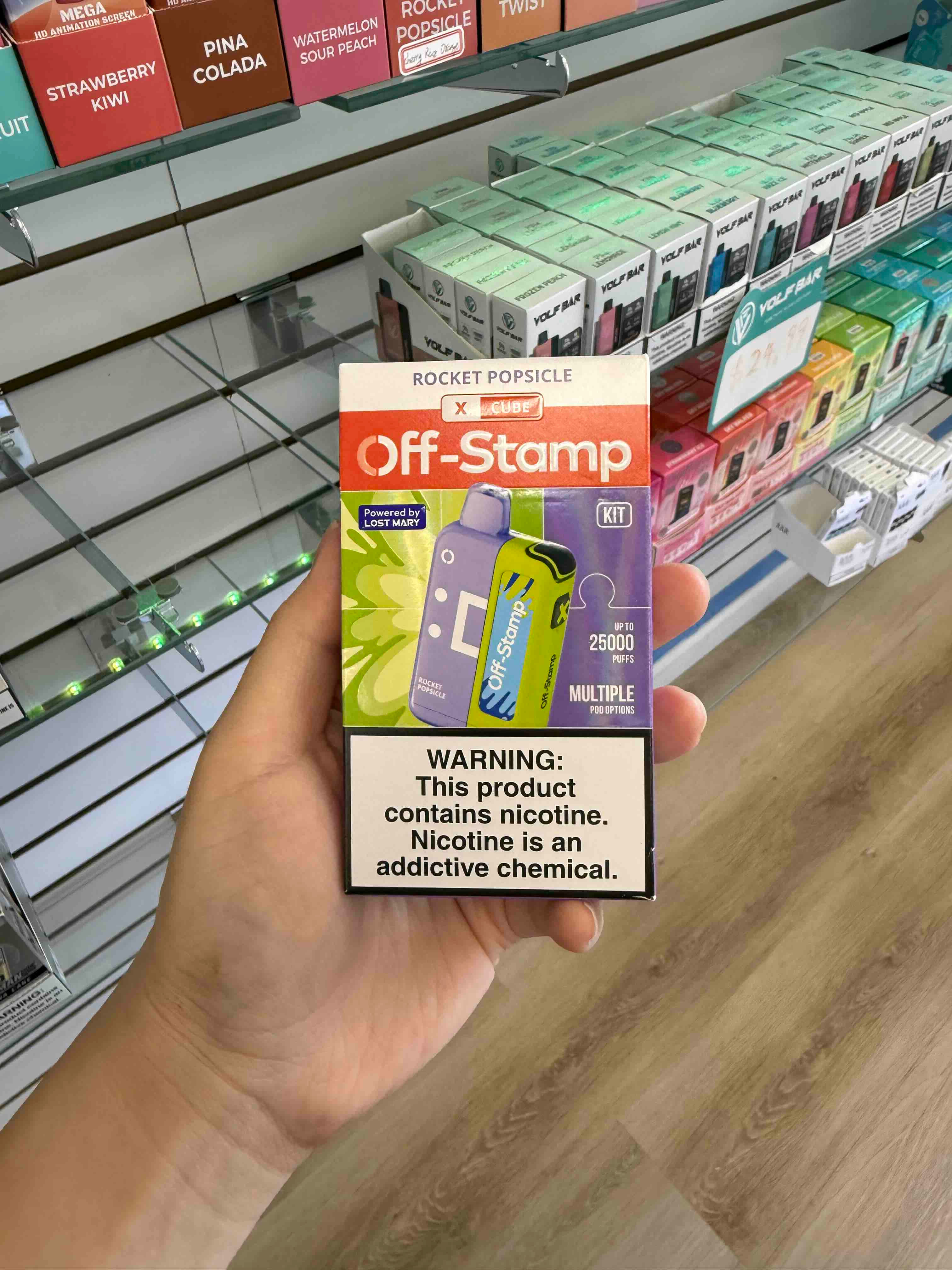 Offstamp-Rocket Popsicle