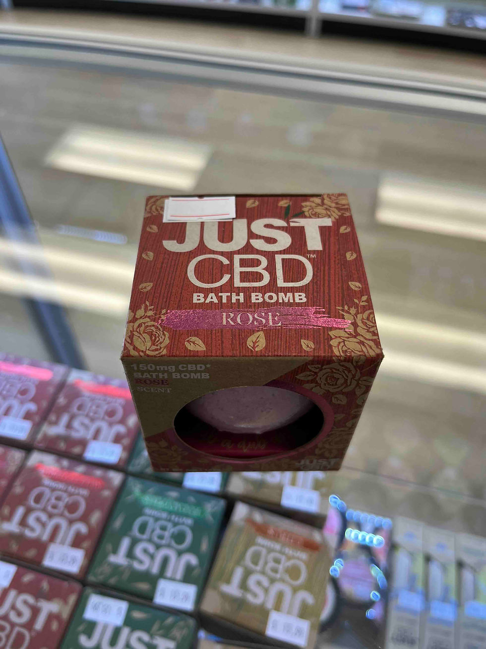 Just CBD-Bath Bomb-Rose