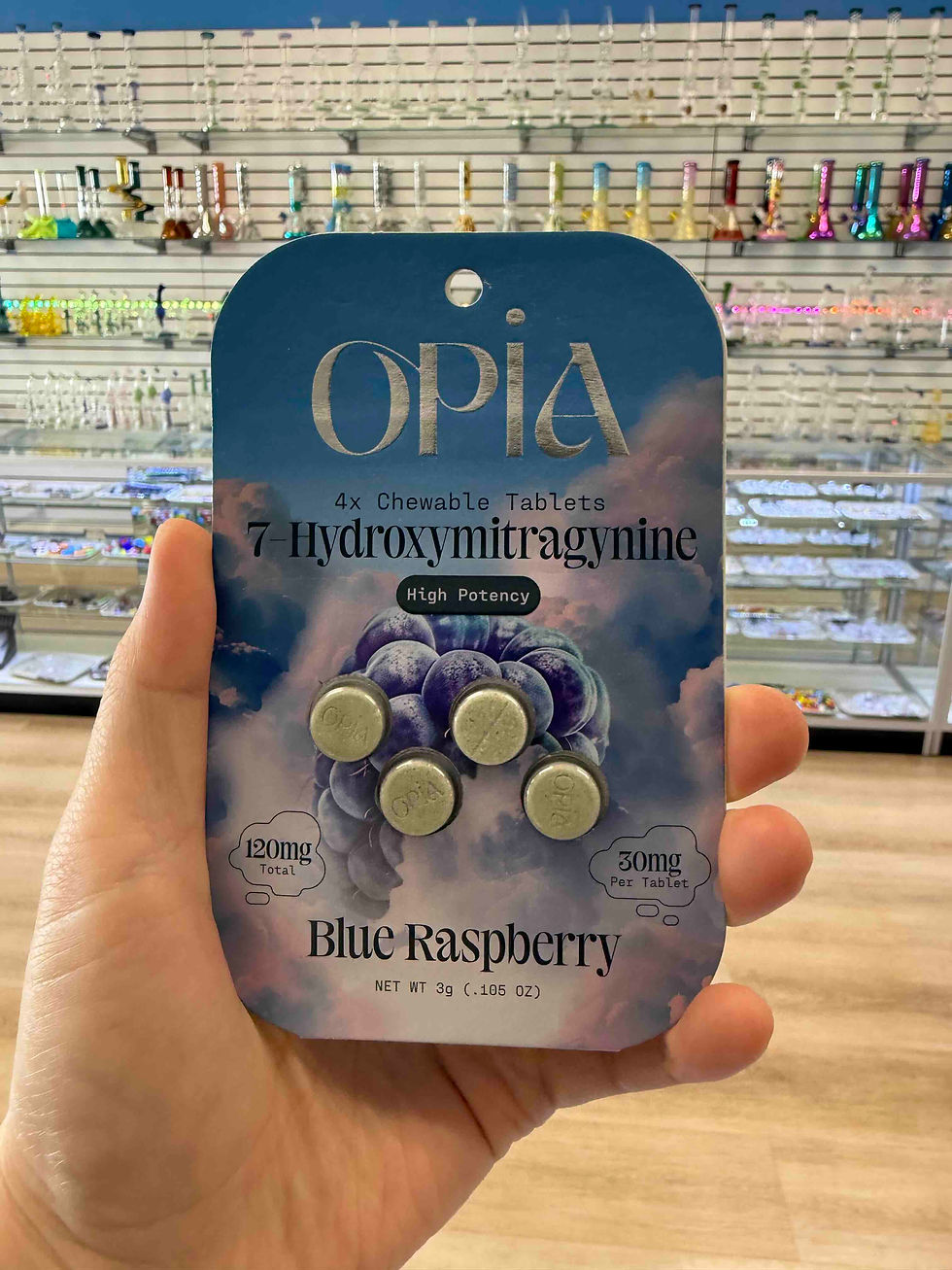 Opia-Bluerazz30mg