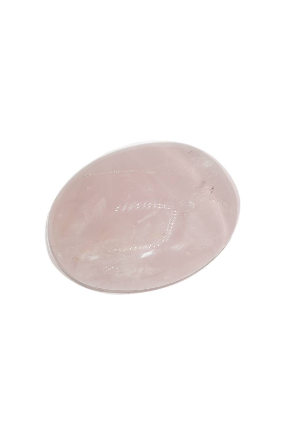 Rose Quartz Palm Stone