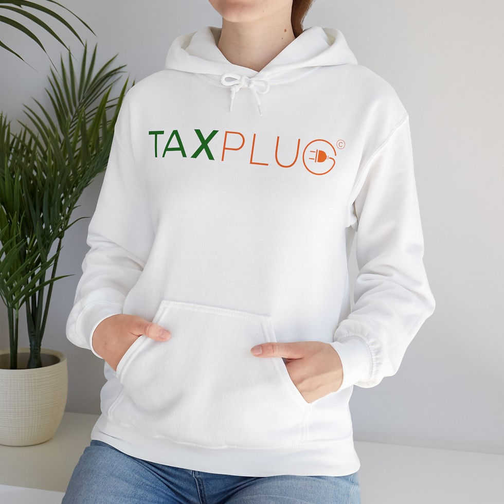 Thumbnail: Tax Plug Signature Hoodie (Orange)