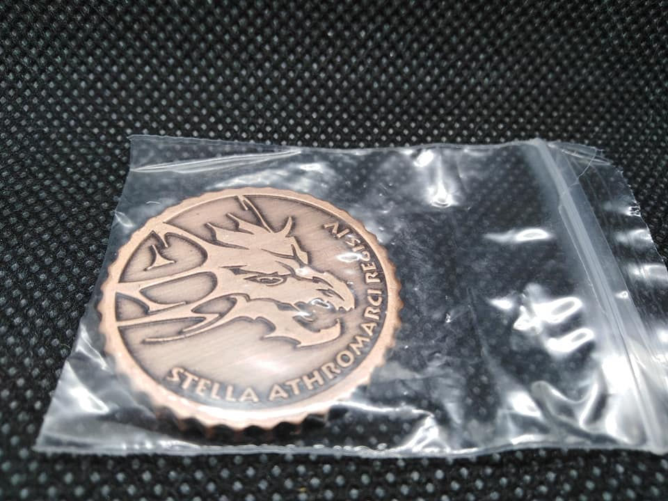 Thumbnail: Arcane Timen Dragon shield: gaming Playmat Bayaga the Familiar