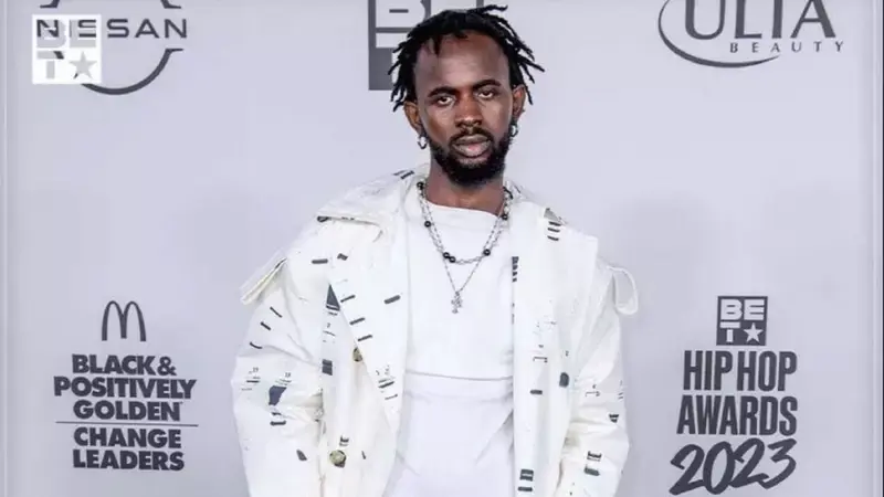 BLACK SHERIF WINS BEST INTERNATIONAL FLOW, 2023 BETAwards