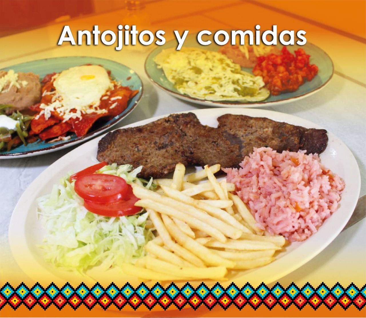 Arranged Food and Objects