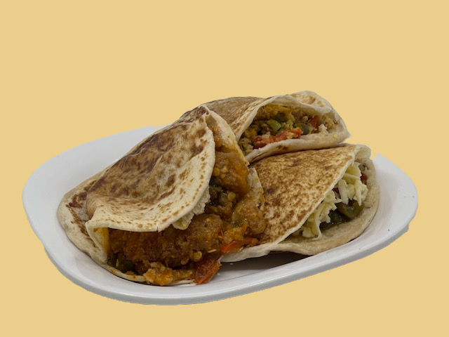 Arranged Food and Objects