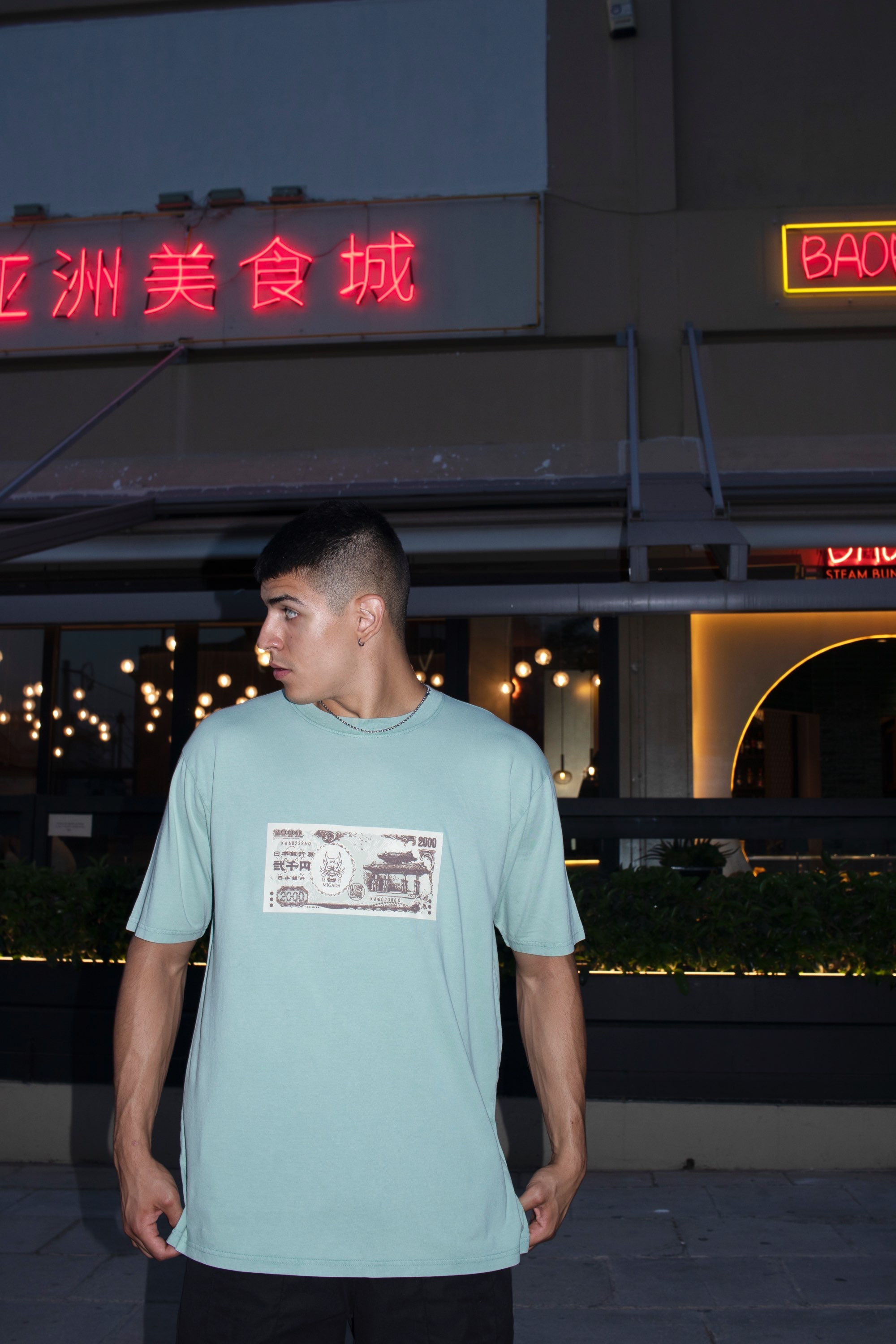 YEN TEE STONE WASHED