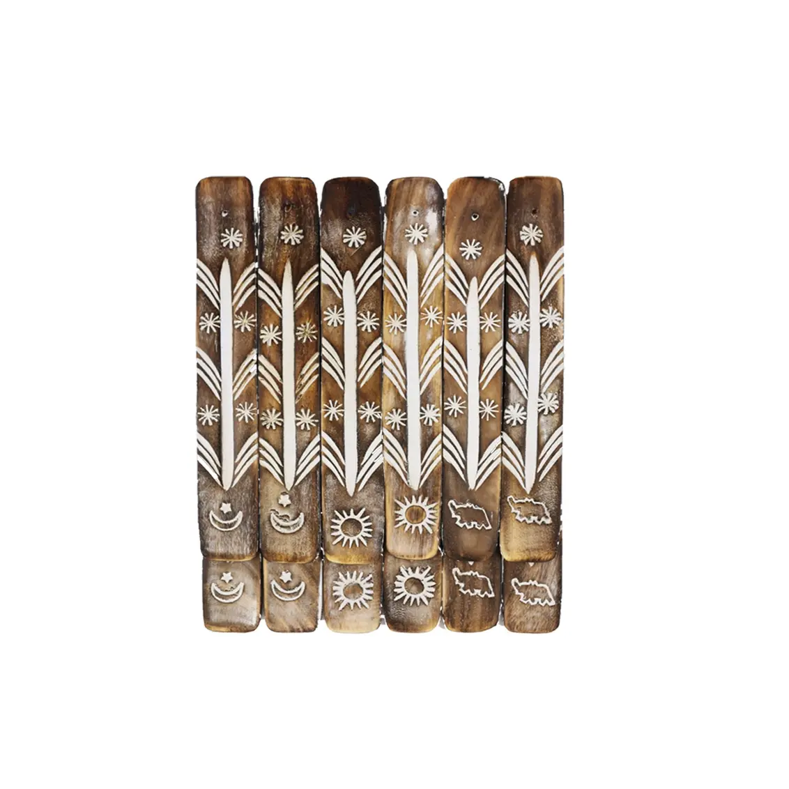 Wooden Incense Ash Catcher - Antique (12)