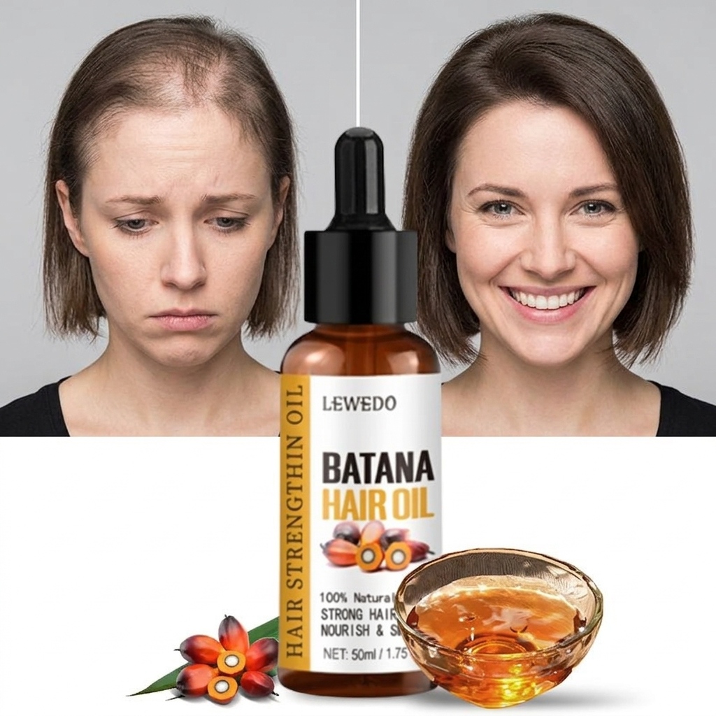 LEWEDO Pure Batana Oil – Hair Growth & Deep Repair