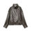 Thumbnail: Women's Jacket Fall 2025 New Black Long Sleeve Pebble Faux Leather Jacket Motorc