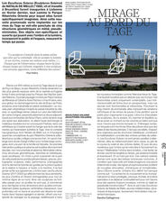 "Mirage au bord du Tage" par Sandra Caltagirone pour L'Art Même.