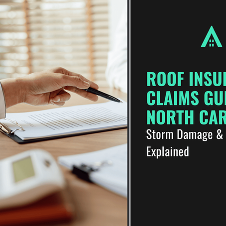 roof replacement after storm North Carolina