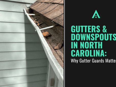 gutter guards North Carolina residential home