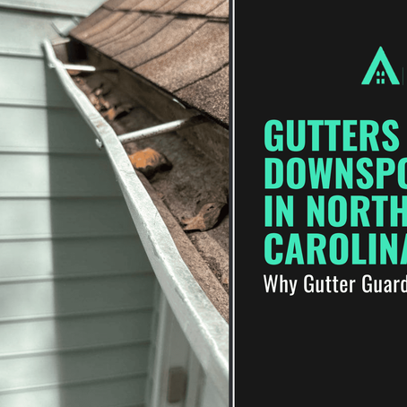 gutter guards North Carolina residential home