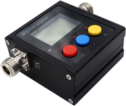 SW-102 125-525MHz connector V.S.W.R. POWER METER | SURECOM