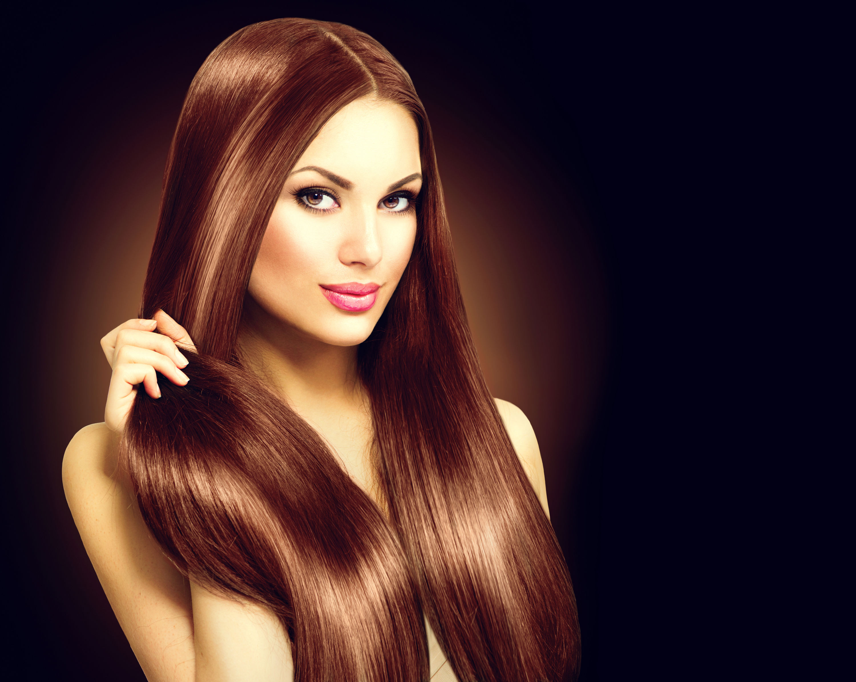 Light Brown Silky Straight Hair Extensions