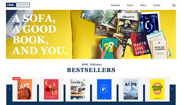 books publishers website templates online store wix
