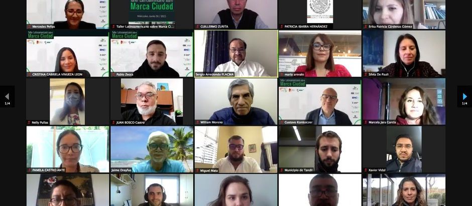 Con una amplia convocatoria finaliza primer taller marca ciudad Latam