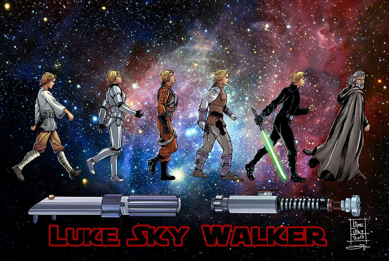 Print A3 - Luke Skywalker