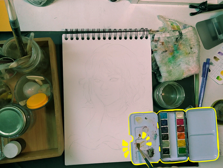 Tutorial: Como pintar com aquarela?