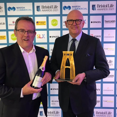 And the winner is... Bristol Life Award for Education comes home!