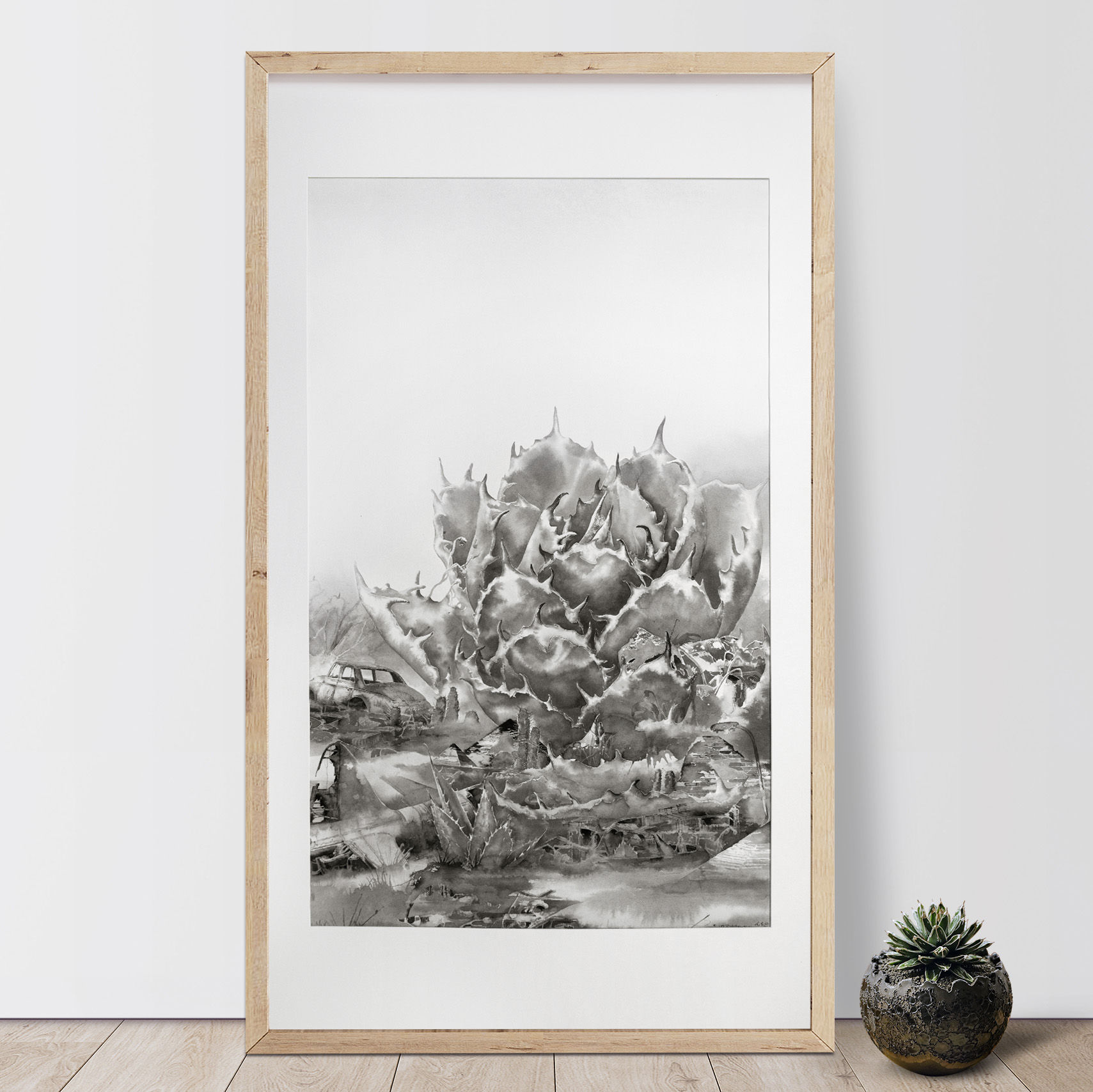 Agave Series-Agave Titanota • Century / Luo Xianban - Original Artwork