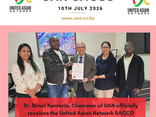 A Historic Milestone: United Asian Network Launches First-Ever Dedicated SACCO for the Asian Community in Kenya