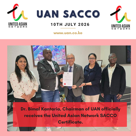 A Historic Milestone: United Asian Network Launches First-Ever Dedicated SACCO for the Asian Community in Kenya