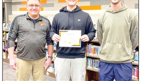 Lennox school board recognizes student for academic achievement