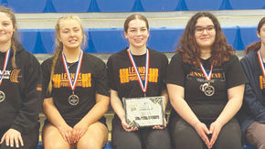 Lennox girls earn State runner-up title at State Powerlifting Meet: Maggie Jacobson, Abbie Wildeboer take first Lilly Meyer, Gavin Horner set State records