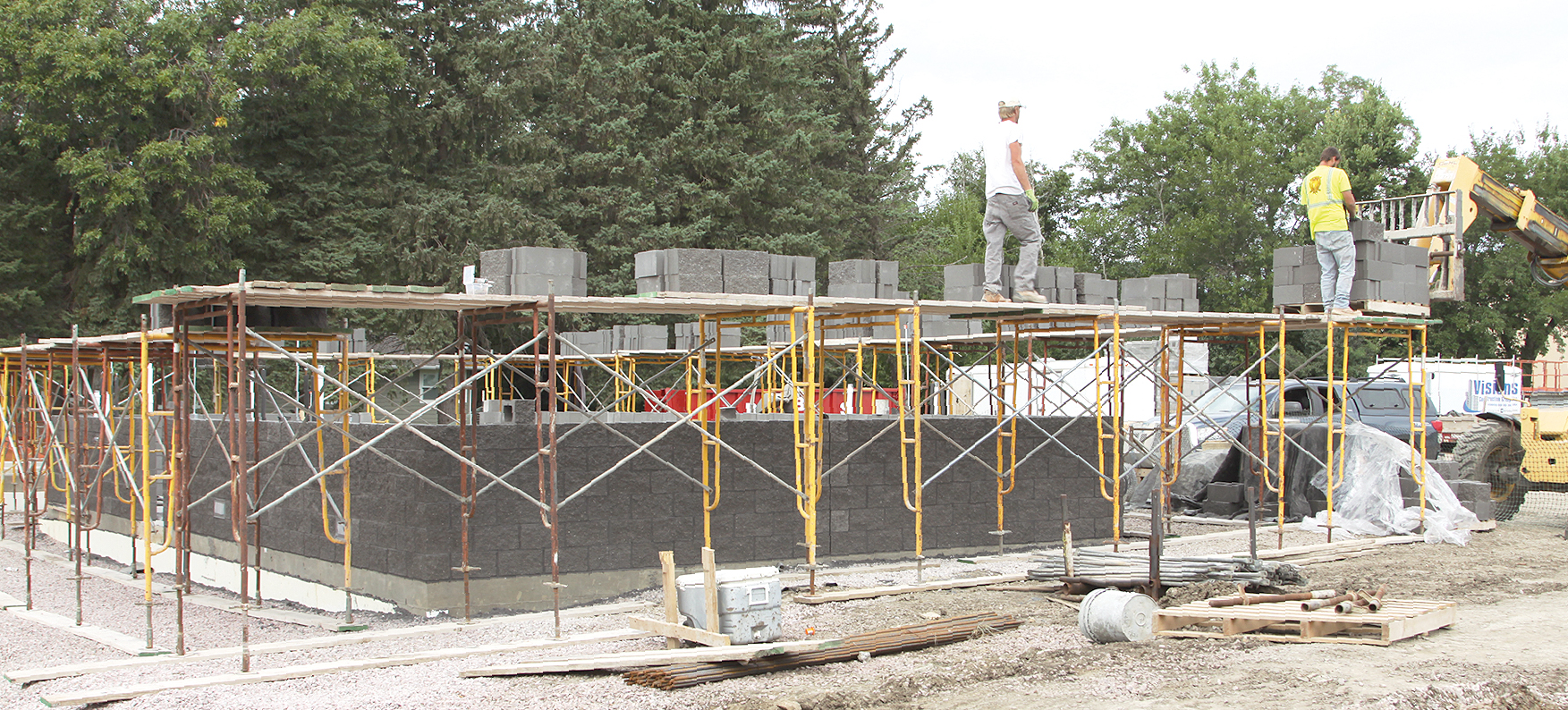 Swimming pool taking shape Lennox SD Lennox Independent United States