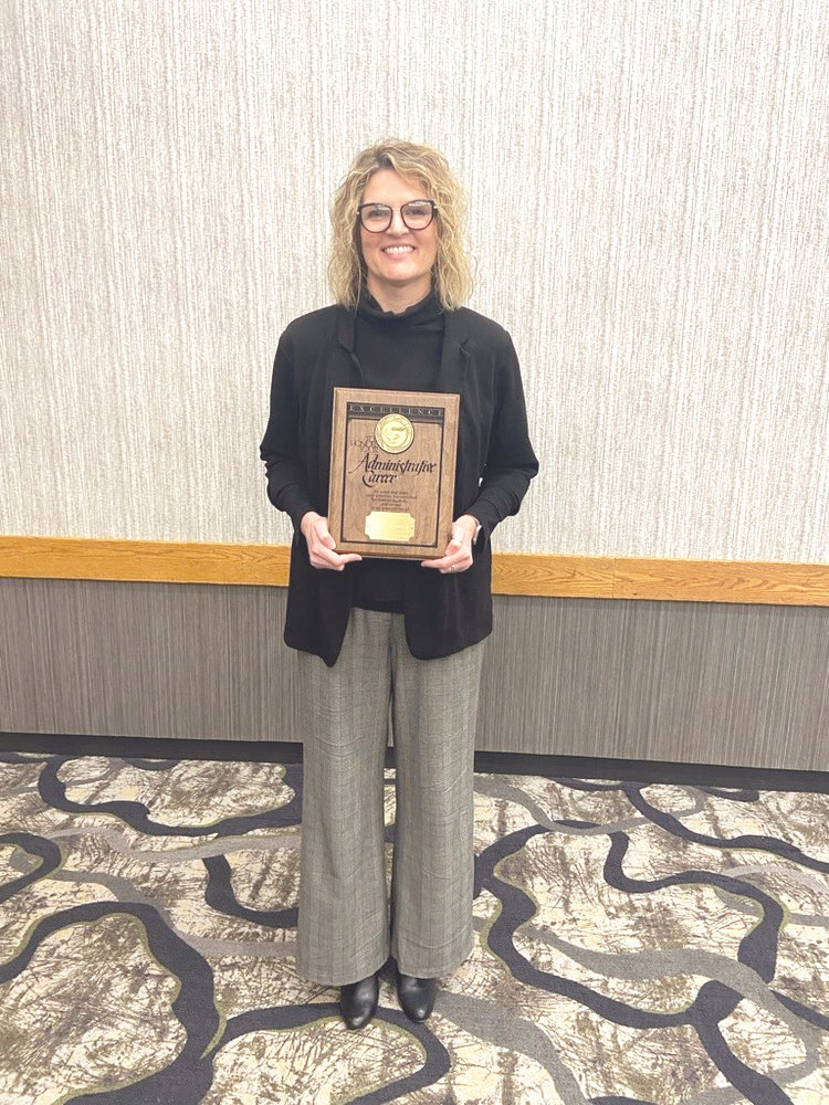 Welch honored as Outstanding Special Education Administrator