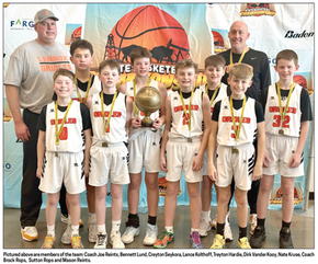 Lennox sixth grade boys cap off season with two State Tournament titles
