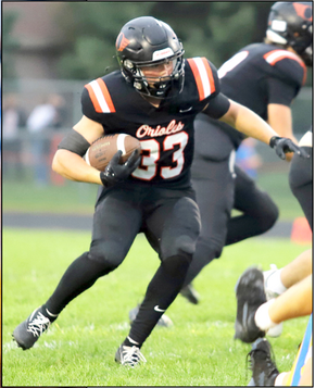 Orioles top Canton 22-14 in Homecoming Black and Blue Bowl