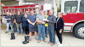 LACF funding helps Chancellor firefighters upgrade protective gear