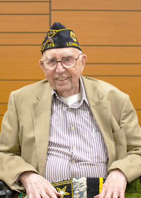 Hofer honored with Veterans Quilt