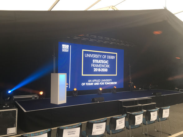 LED Video Wall Corporate Events