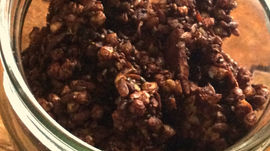 Gekeimtes Buchweizen-Granola | Sprouted buckwheat granola